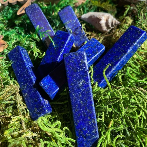 🔮1 Rectangle Cut Lapis Lazuli Crystal - Picture 4 of 4